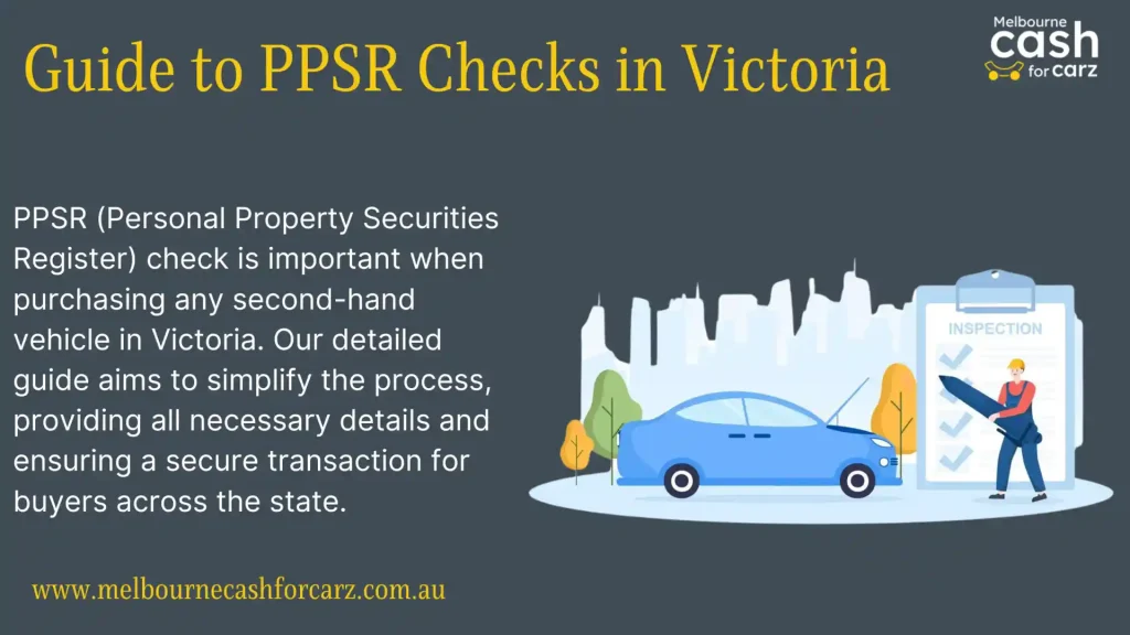 PPSR Checks in Victoria